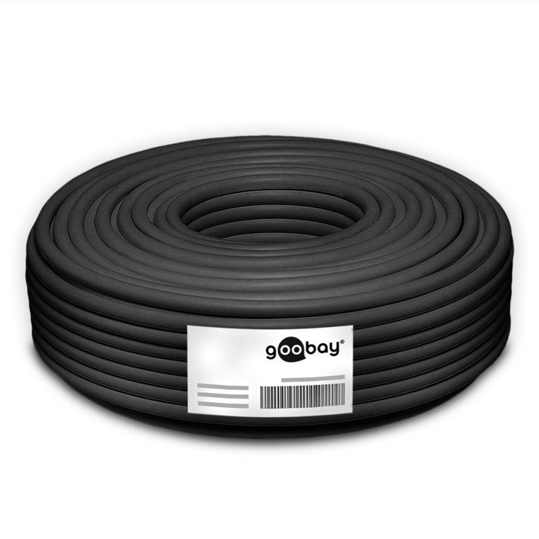 EAN 4040849500930 - Goobay 50093 cable coaxial RG-58 100 m Negro imagen 2