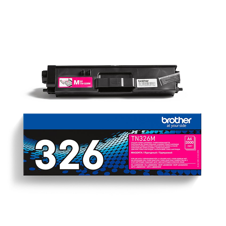EAN 4977766735032 - Brother TN-326M cartucho de tóner 1 pieza(s) Original Magenta imagen 3