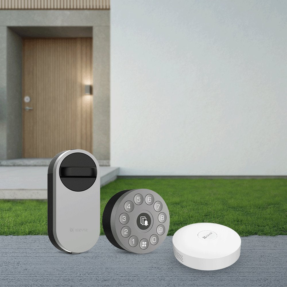 EAN 6941545618272 - EZVIZ CS-DL01S + DL01CP + A3-BK Cerradura de puerta inteligente imagen 5