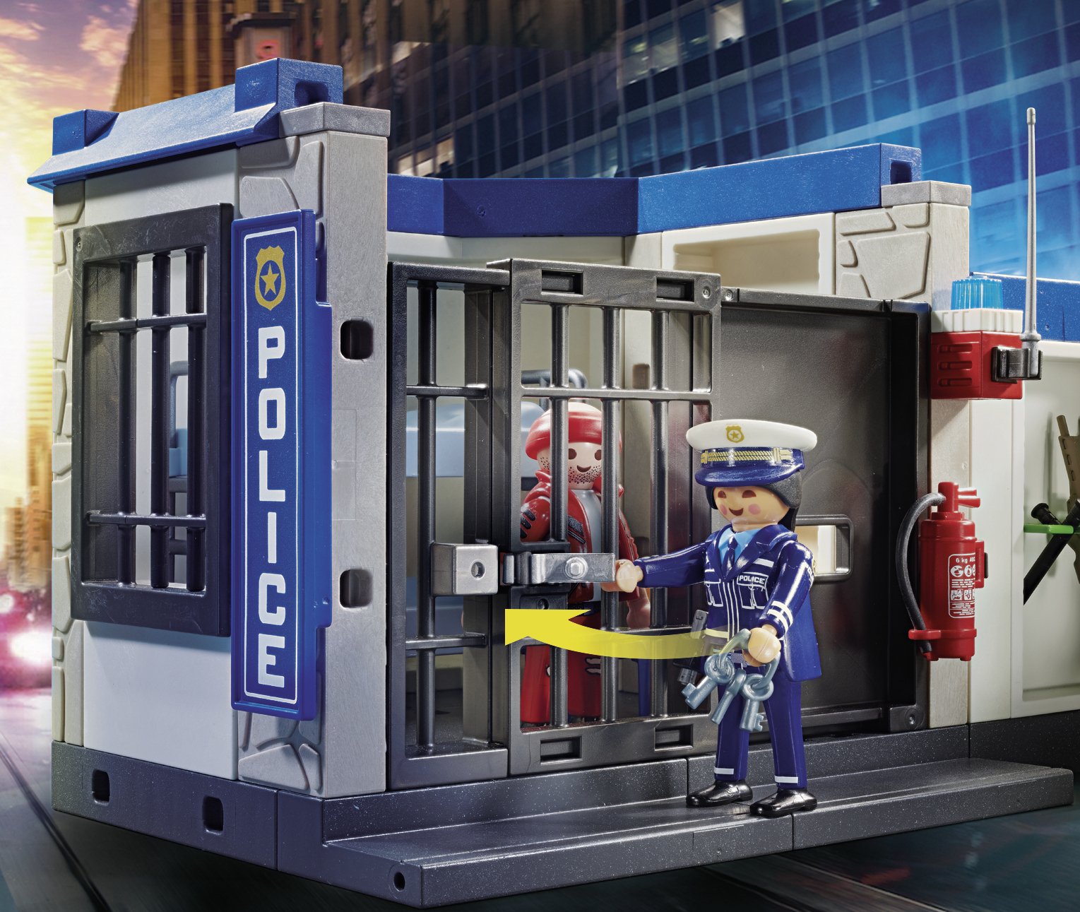 Playmobil - Policía: Escape De La Prisión (70568)