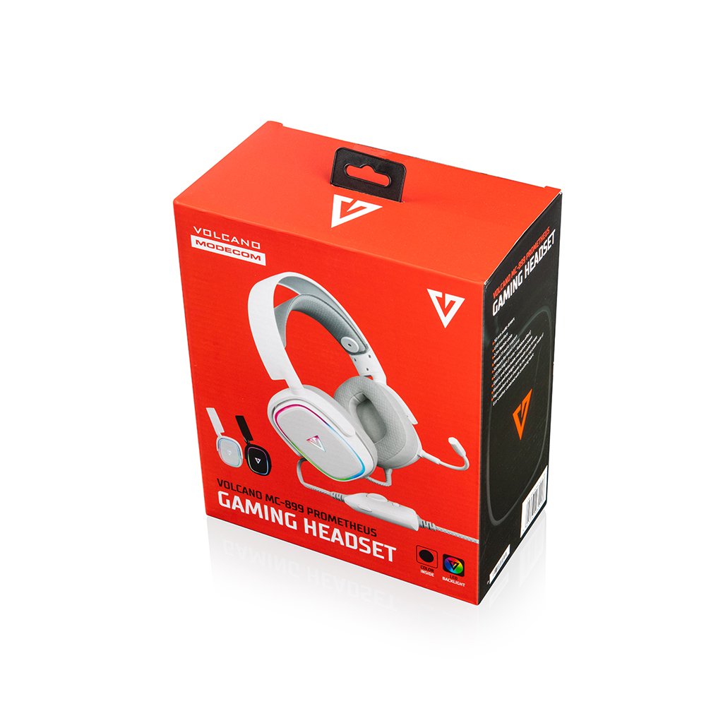 EAN 5903560980025 - Modecom MC-899 Prometheus Auriculares Alámbrico Diadema Juego Blanco imagen 8