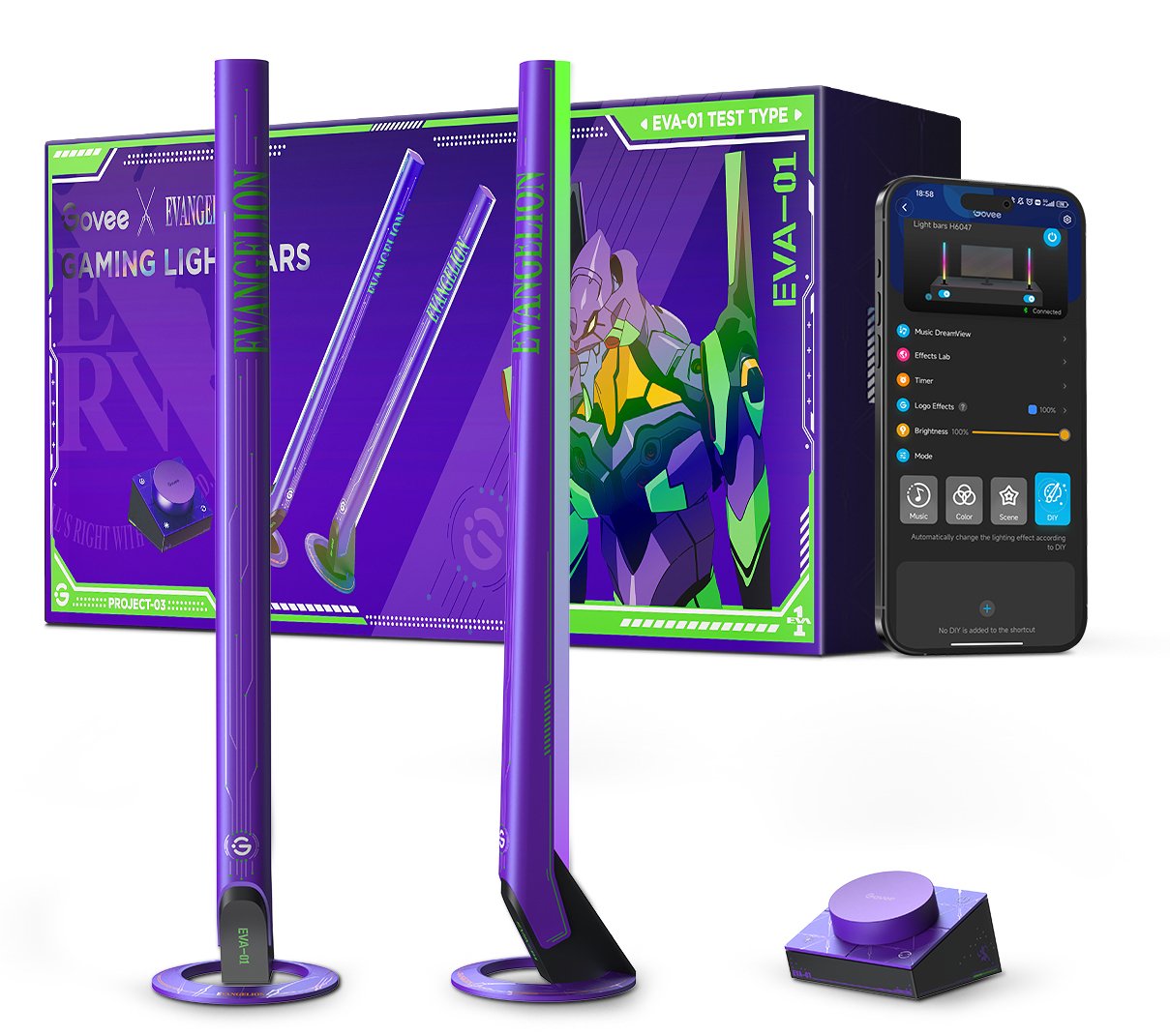 Barras De Luz Para Juegos Govee Rgbic, Luz Led