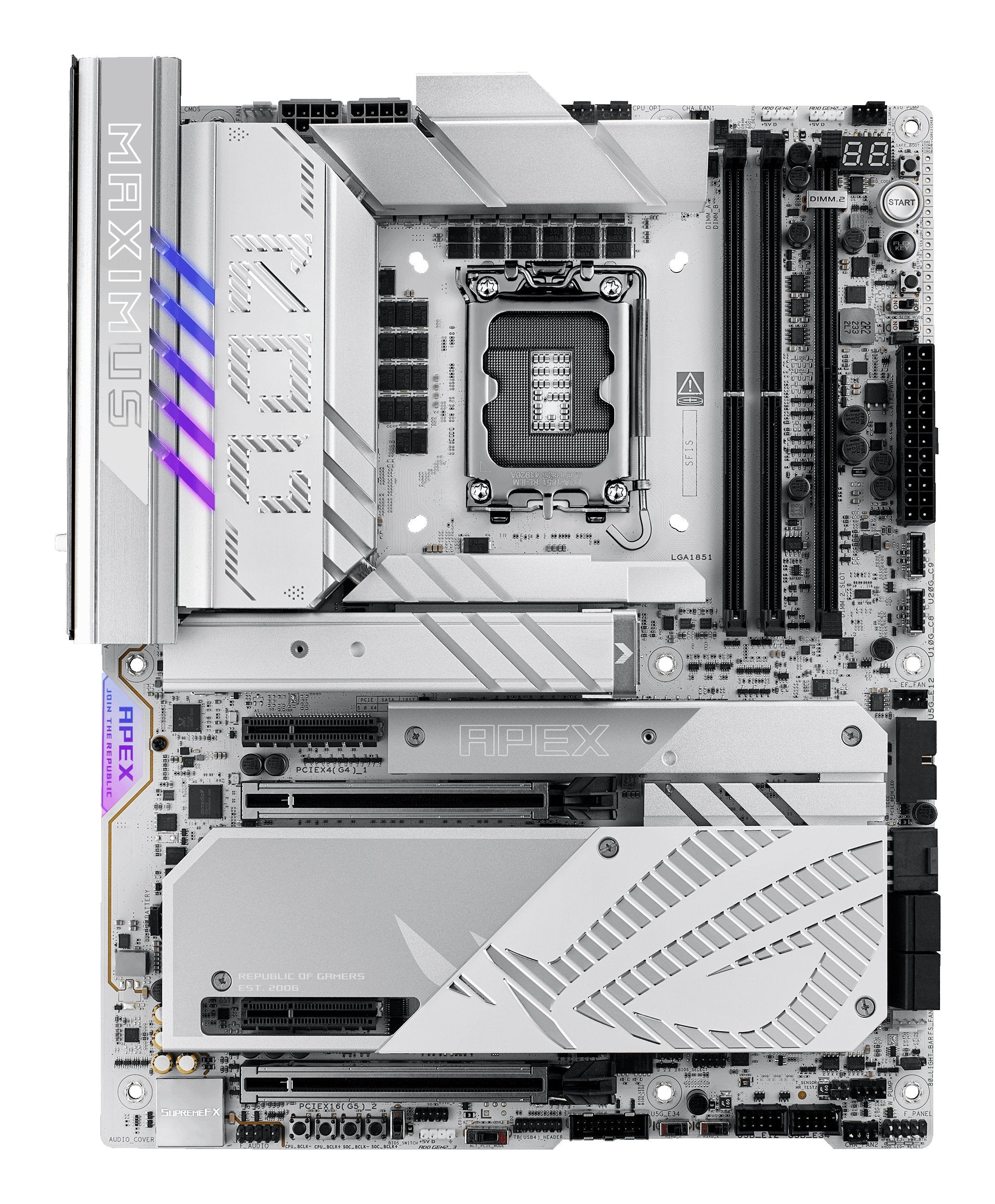 EAN 4711387754290 - ASUS ROG MAXIMUS Z890 APEX Intel Z890 LGA 1851 (Socket V1) ATX imagen 3