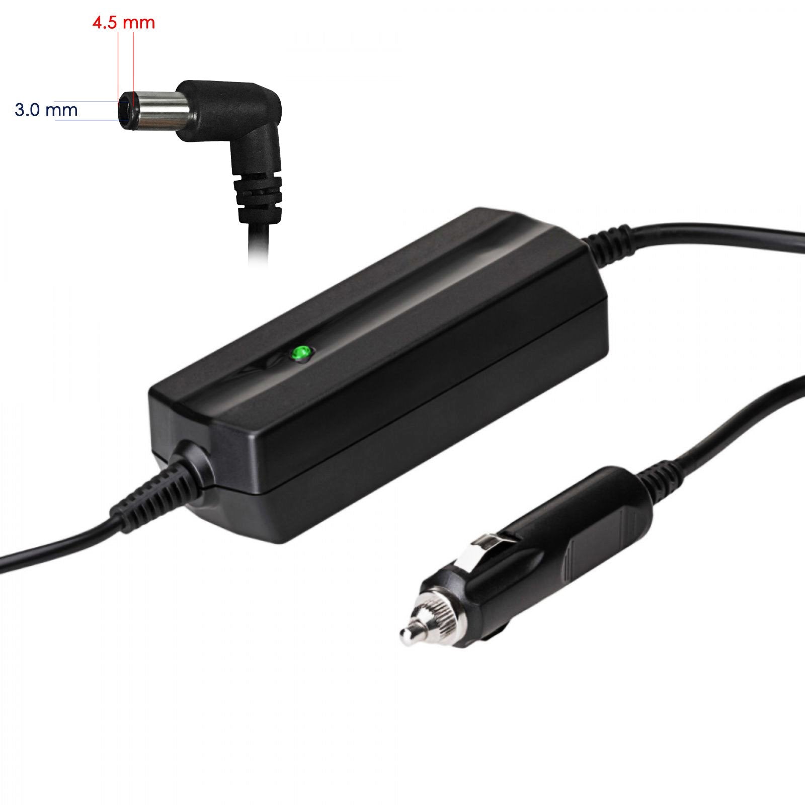 EAN 5901720137685 - Akyga AK-ND-76 cargador de dispositivo móvil Ordenador portátil, Portátil Negro Encendedor de cigarrillos imagen 1