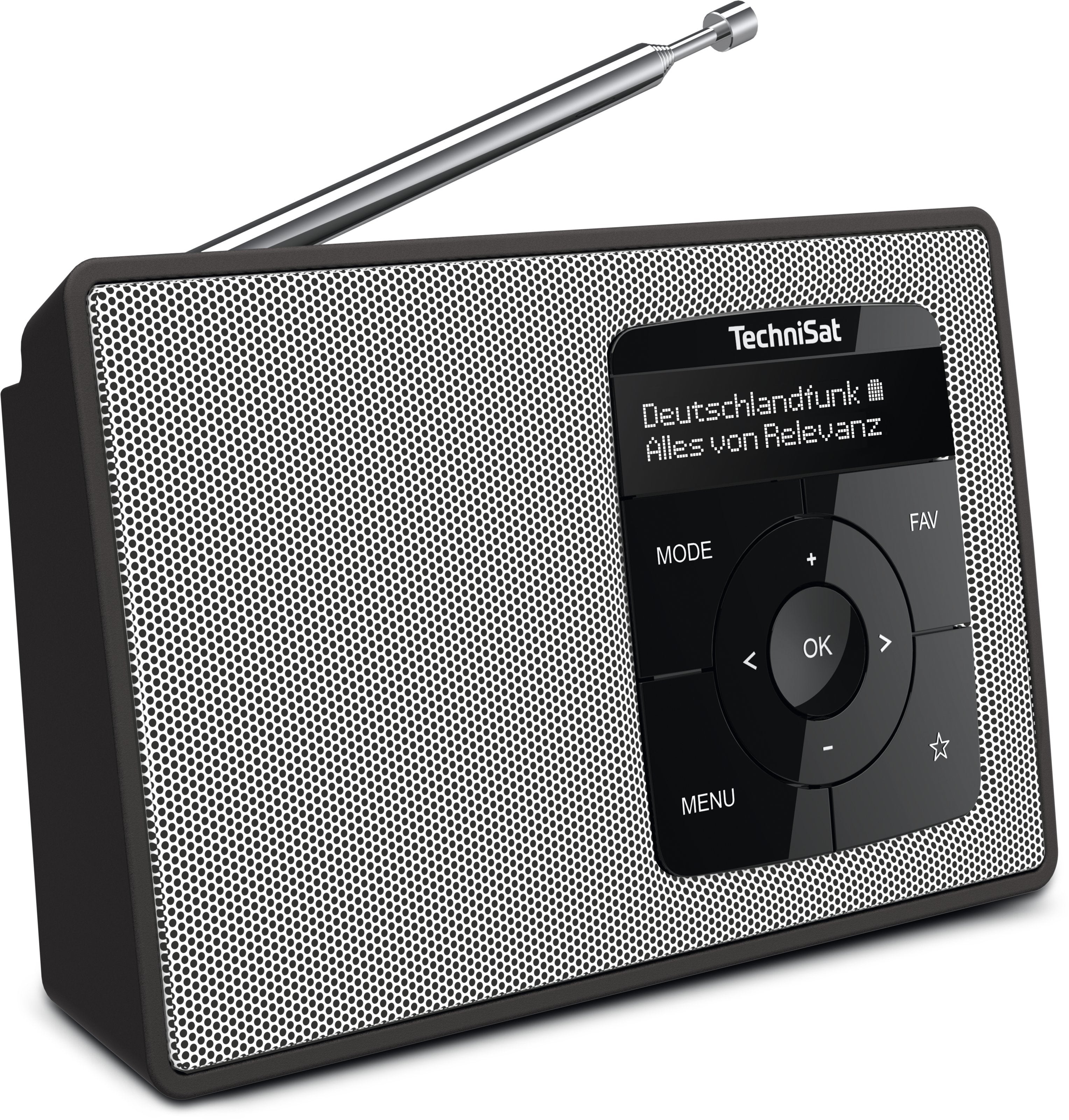 Technisat Digitradio 2 Dab+ Radio Schwarz/Weiá