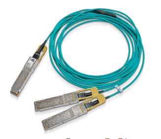 Nvidia Mfs1s50-H020v Cable De Fibra Optica 20 M Qsfp56 2x Qsfp56 Azul