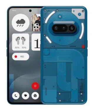 EAN 6974434224322 - Nothing Phone (3a) 17,2 cm (6.77") SIM doble Android 15 5G USB Tipo C 12 GB 256 GB 5000 mAh Azul imagen 1