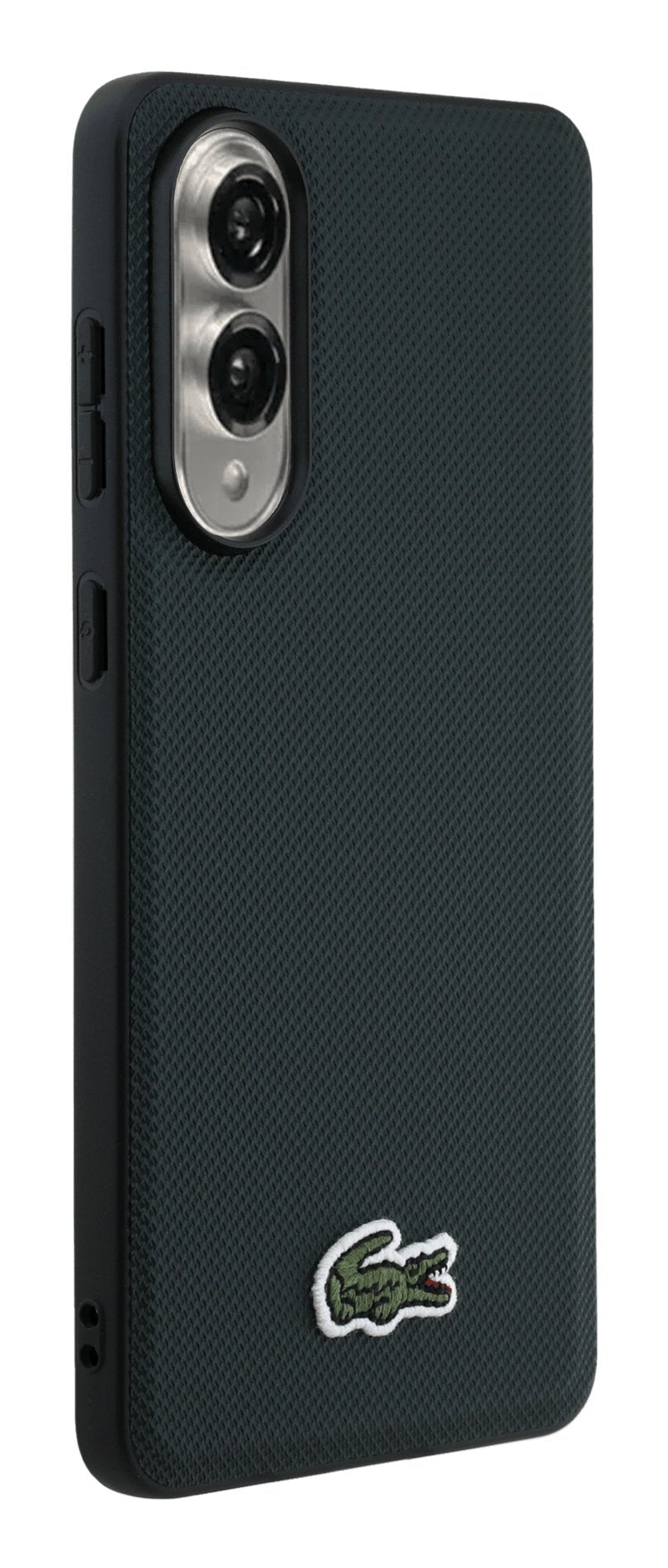 Funda Magnética Petit Piqué Lacoste Color Sinople Para Galaxy S25 Edge Gp-Lc