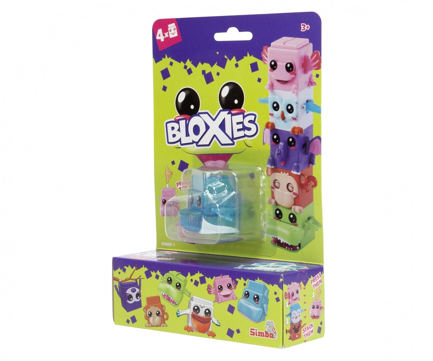 Figuras De Juguete Simba Bloxies Serie 1 Paquete De 4 Artículos Surtidos, 4 Figuras 105952627