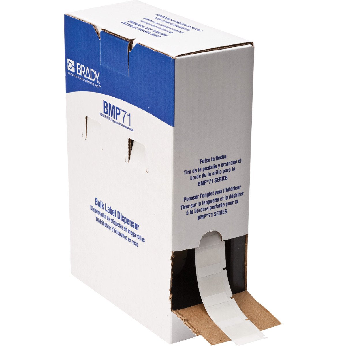 Self-Laminating Vinyl Wrap Around Labels For M610, M611,