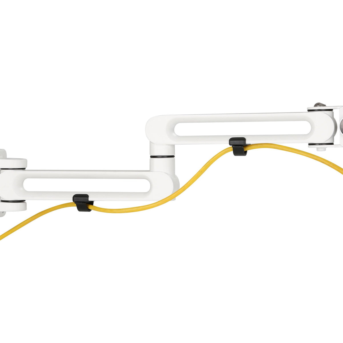 Soporte Largo Para Monitor Inline Slatwall 32" Blanco