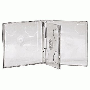 Hama Cd Double Jewel Case, Pack 5 2 Discos Transparente