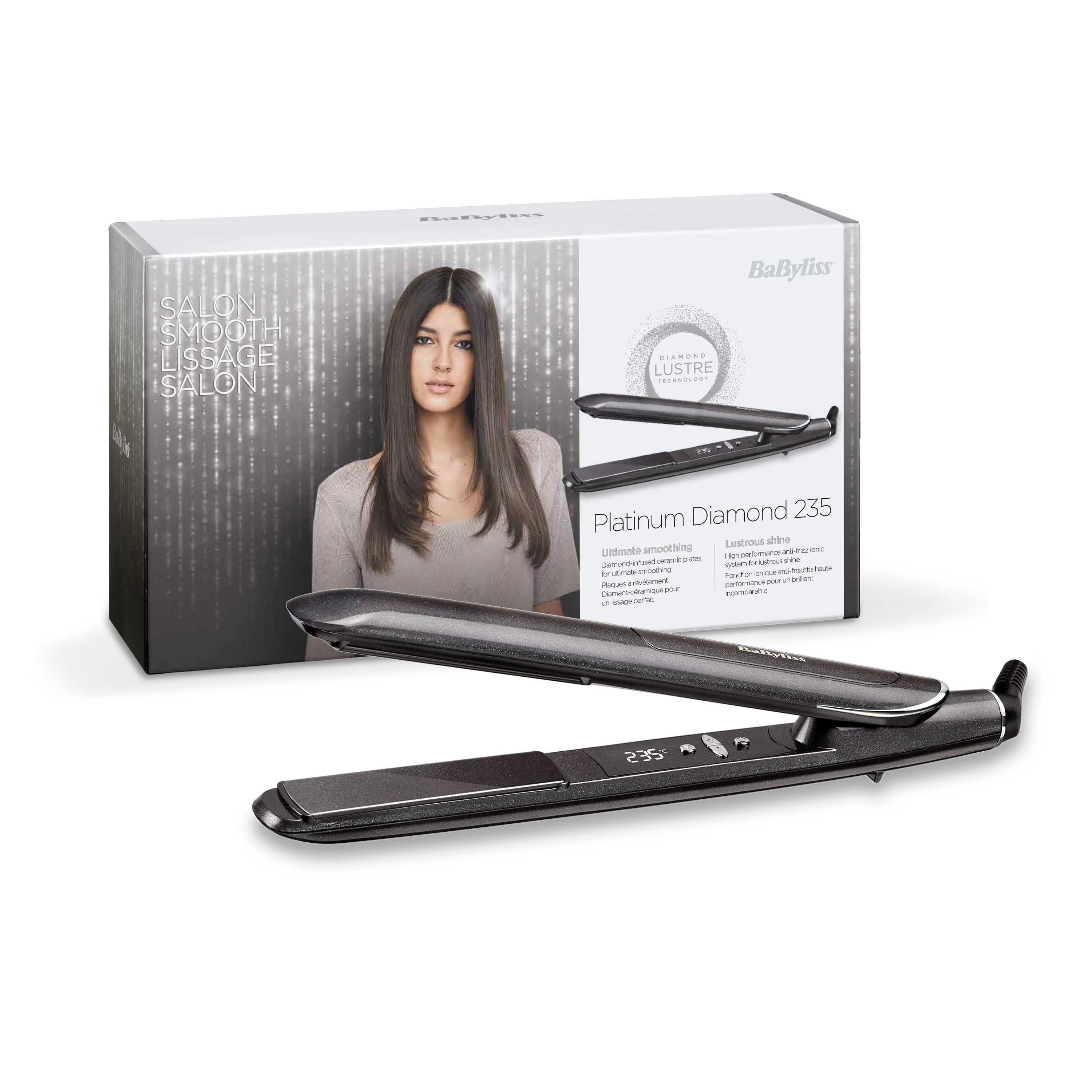 EAN 3030050165395 - BaByliss ST259E Utensilio de peinado Plancha de pelo Antracita 3 m imagen 2