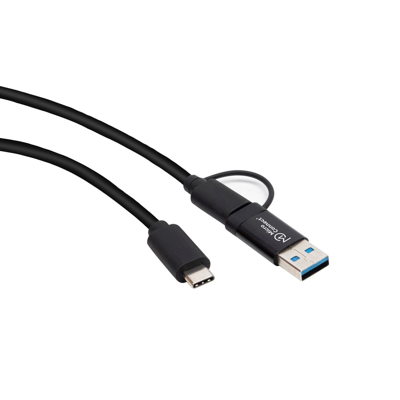 Microconnect Usb3.1cca1 Cable Usb 1 M Usb 3.2 Gen 1 (3.1 Gen 1) Usb C Negro