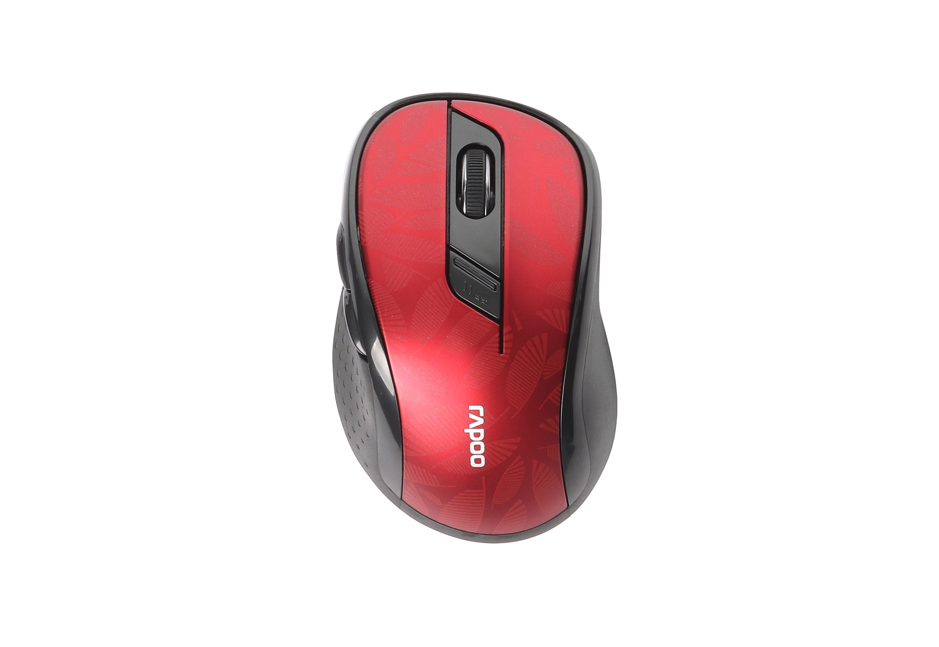 Ratón Rapoo M500 Oficina Mano Derecha Bluetooth Óptico 1600 Dpi