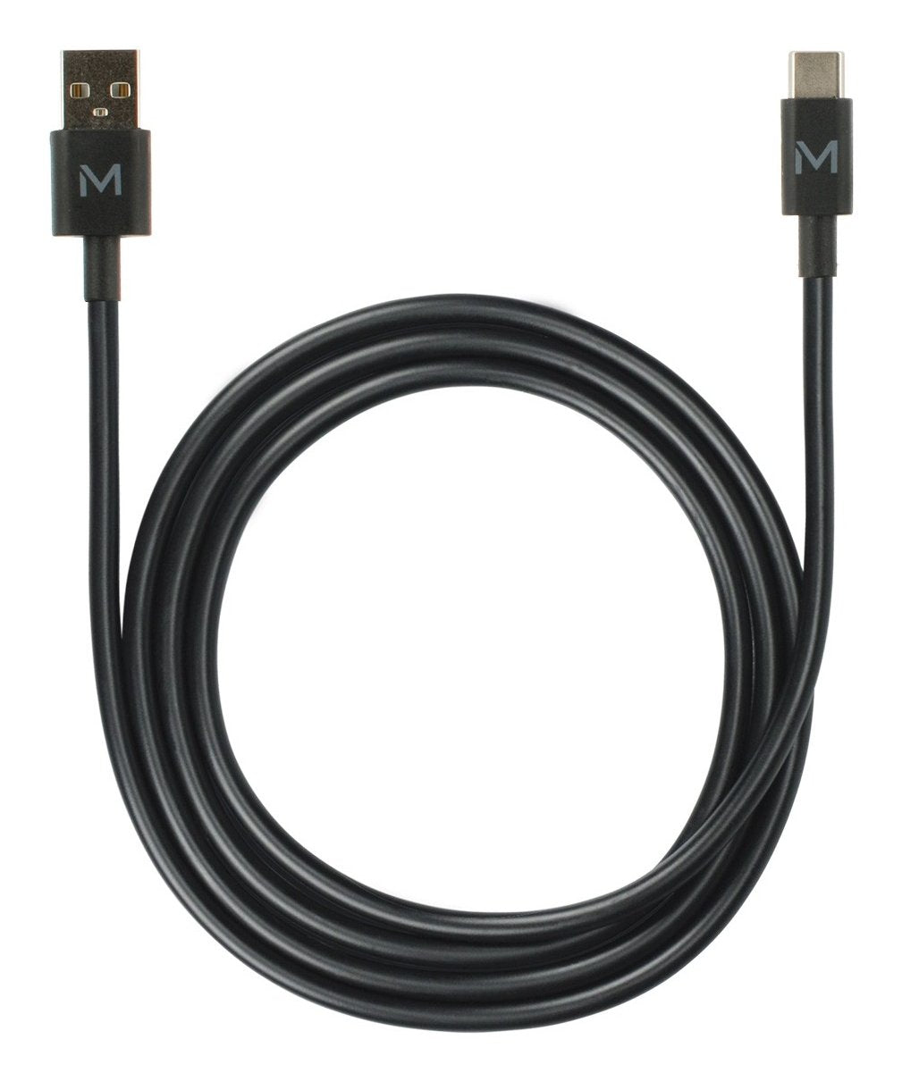 Mobilis Energia Cable - Usb A Usb C - 1m - Negro
