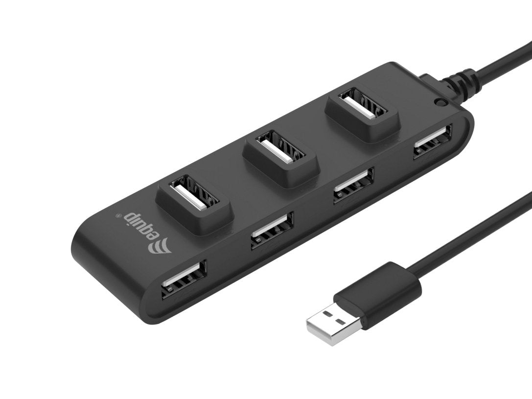 EAN 4015867225332 - Equip 128957 hub de interfaz USB 2.0 480 Mbit/s Negro imagen 1