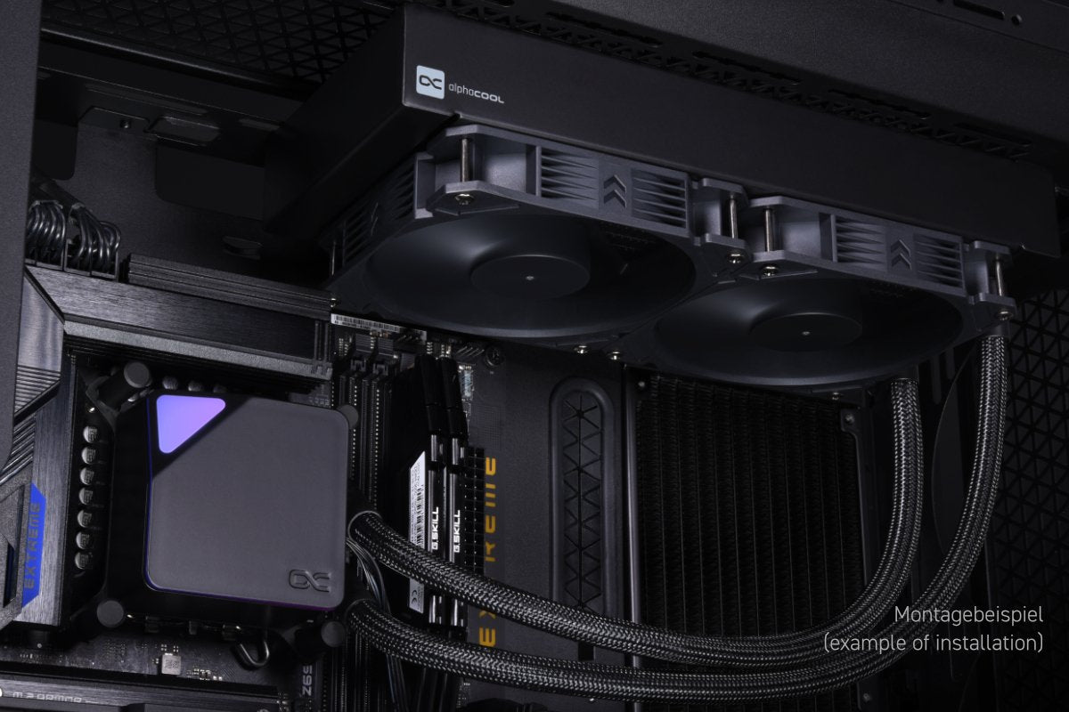 EAN 4250197130530 - Alphacool Core Ocean T38 AIO 280mm Procesador Sistema de refrigeración líquida todo en uno 14 cm Negro 1 imagen 6