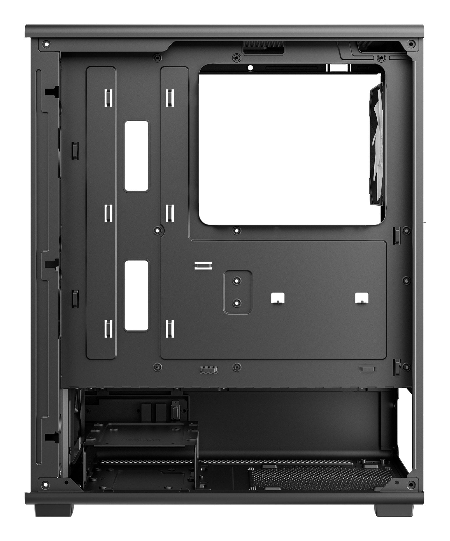 Deepcool R-Cc550bkana4-G Cc550 4f Mid Tower Case, Black
