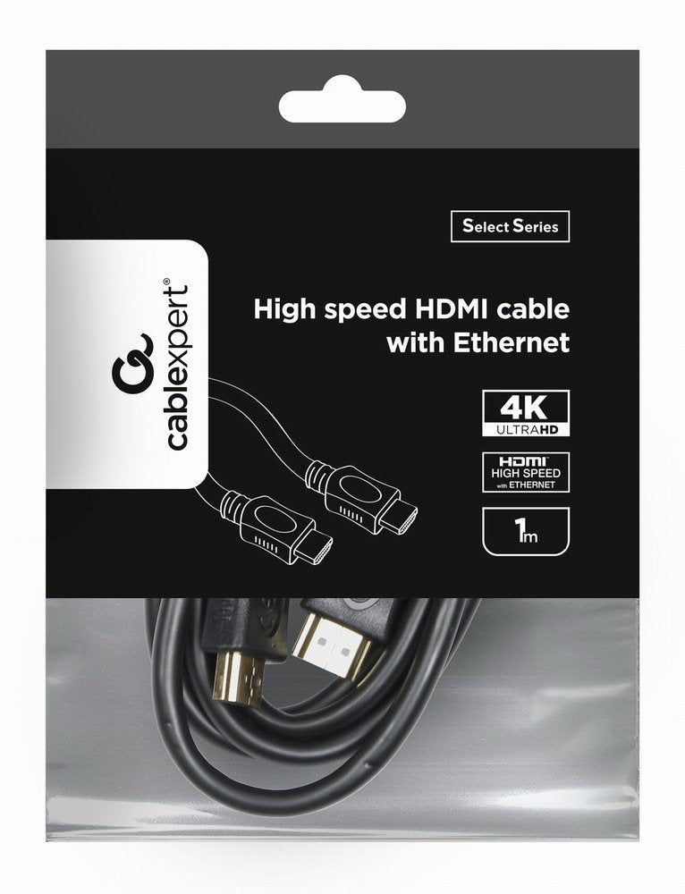 Gembird Cable Hdmi V1.4 High Speed 1m Ethernet Ccs Negro Cc-Hdmi4l-1m