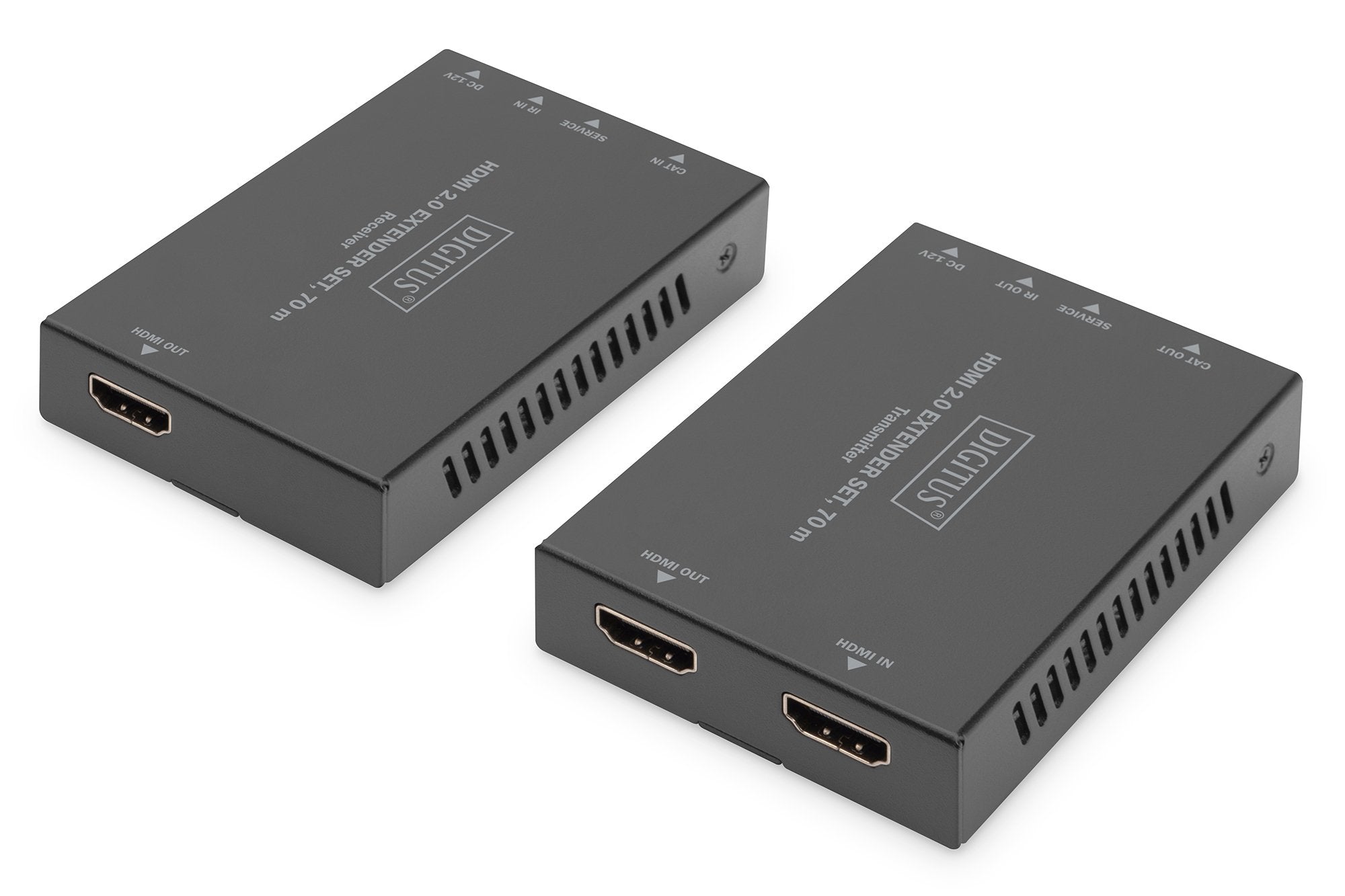 EAN 4016032478928 - Digitus DS-55506 extensor audio/video Transmisor y receptor de señales AV Negro imagen 2