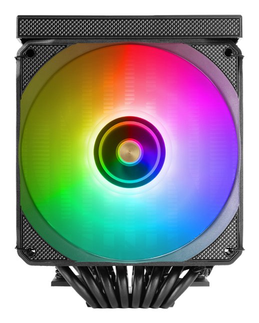 Refrigeración Cpu A-Rgb Mcpu-Lcd Pro Negro Mars Gaming Lcd / 120 Mm Argb / 6 Heatpipes / Tdp 300w / Intel & Amd