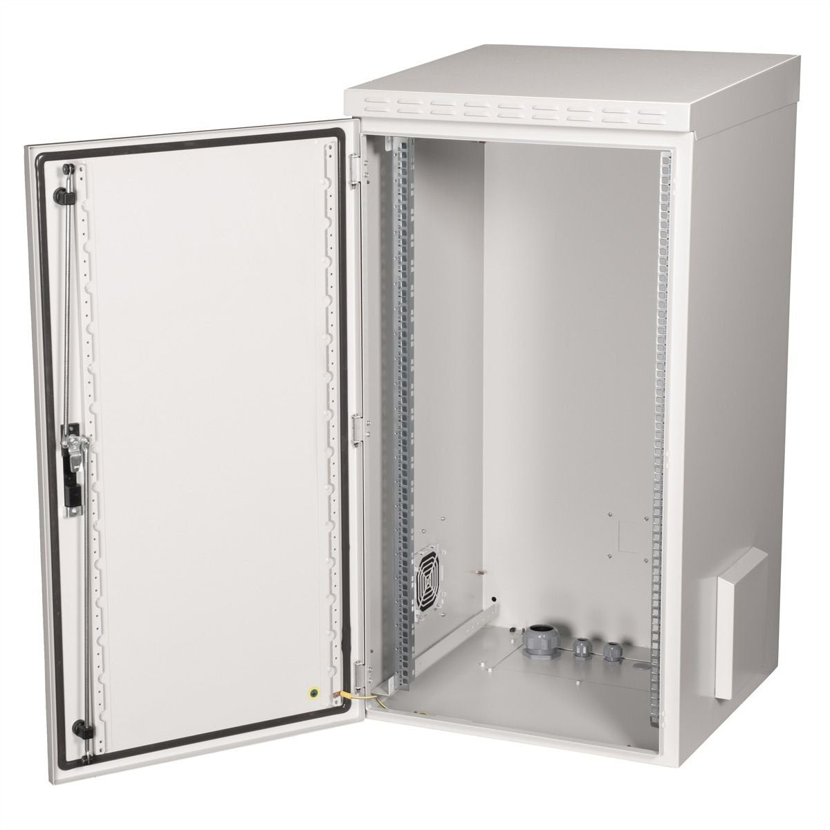 Roline 19-Zoll Wandgehuse Pro 22 He, 600x600 Bxt Ip55 Outdoor Grau