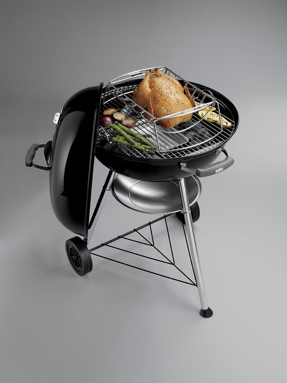Weber Charcoal Grill Compact Kettle 57 Cm Negro Negro (1321004)