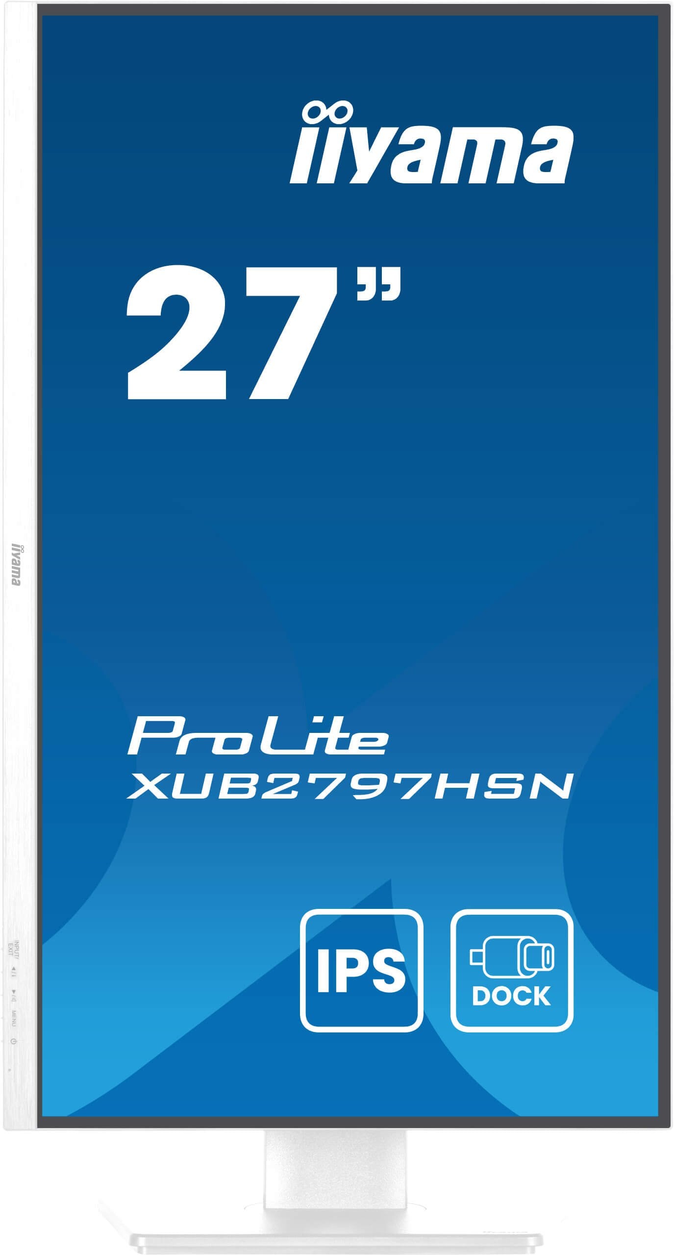 EAN 4948570124992 - iiyama ProLite XUB2797HSN-W2 pantalla para PC 68,6 cm (27") 1920 x 1080 Pixeles Full HD LED Blanco imagen 3