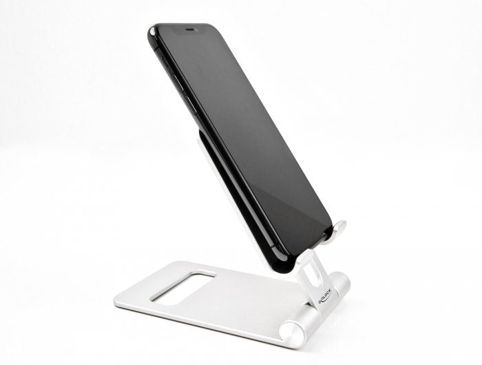 Delock Smartphone Standhalterung Verstellbar Aluminio (152 G)