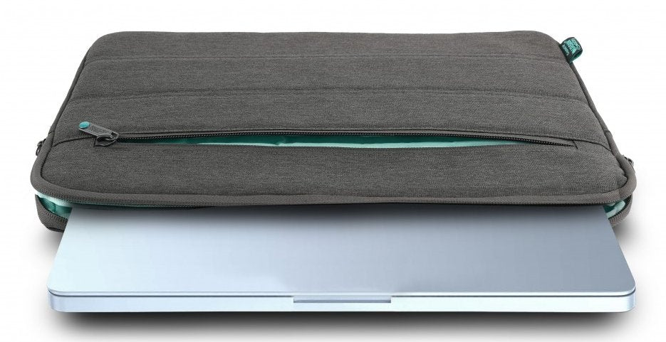 EAN 3760170885087 - Urban Factory ELS14UF maletines para portátil 35,6 cm (14") Funda Verde, Gris imagen 4