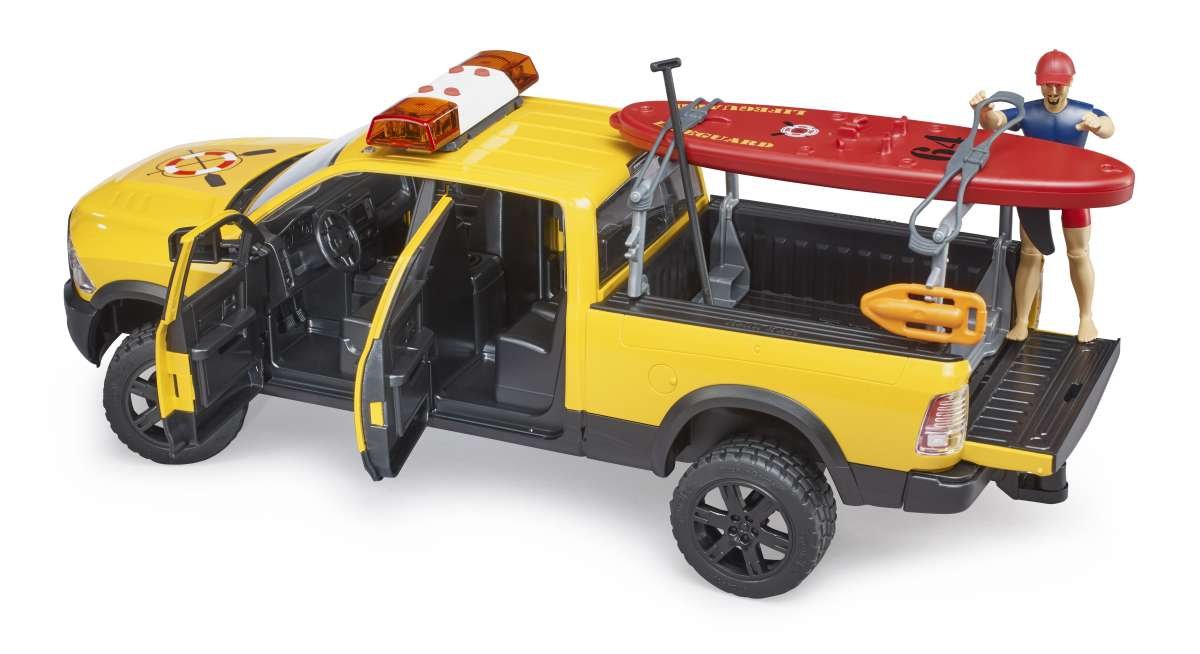 Bruder Vehículo Modelo Ram 2500 Power Wagon Life Guard 2506