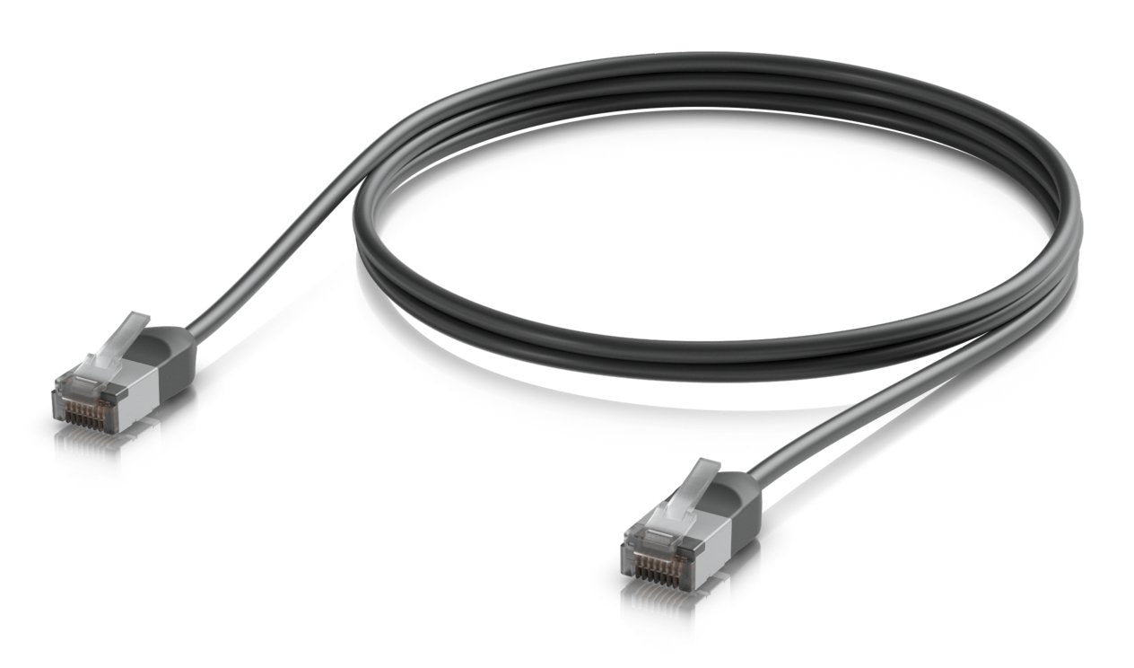 Ultra-Thin, Rugged, Shielded Outdoor Patch Cable For 10