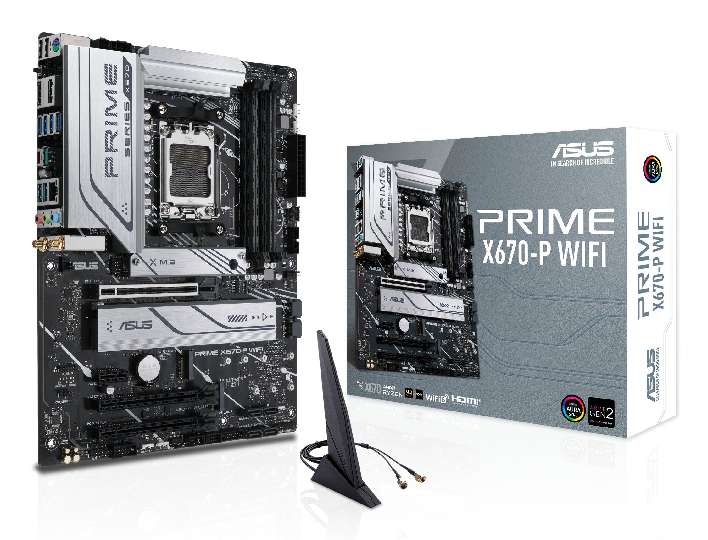Placa Base Asus Am5 Prime X670-P Wifi 90mb1bv0-M0eay0