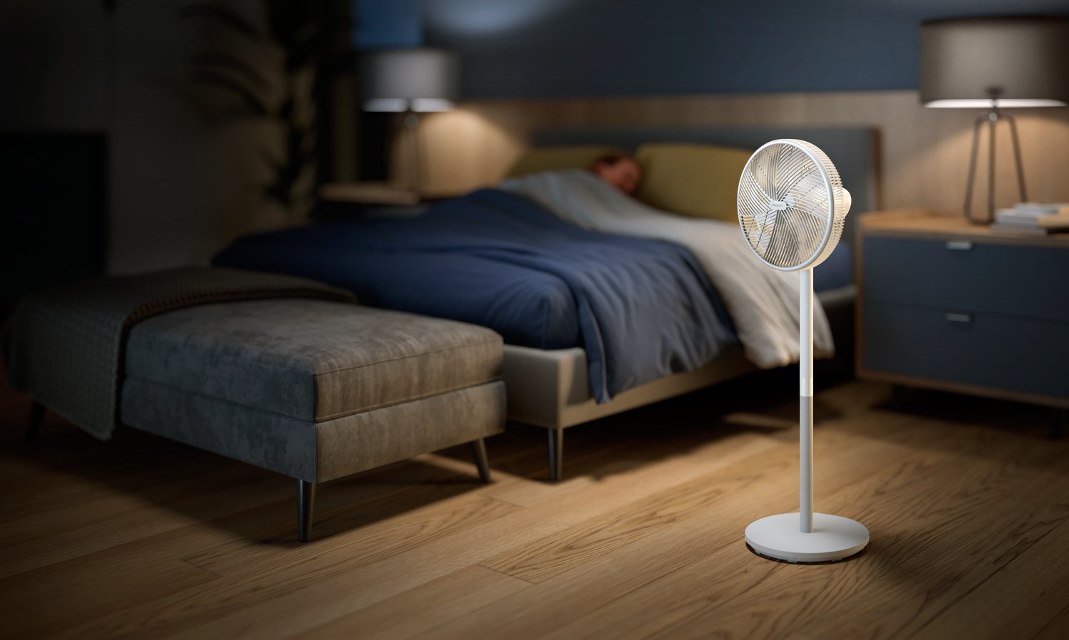 Ventilador Philips Cx2550 00 2000 Series Stand Fan, White