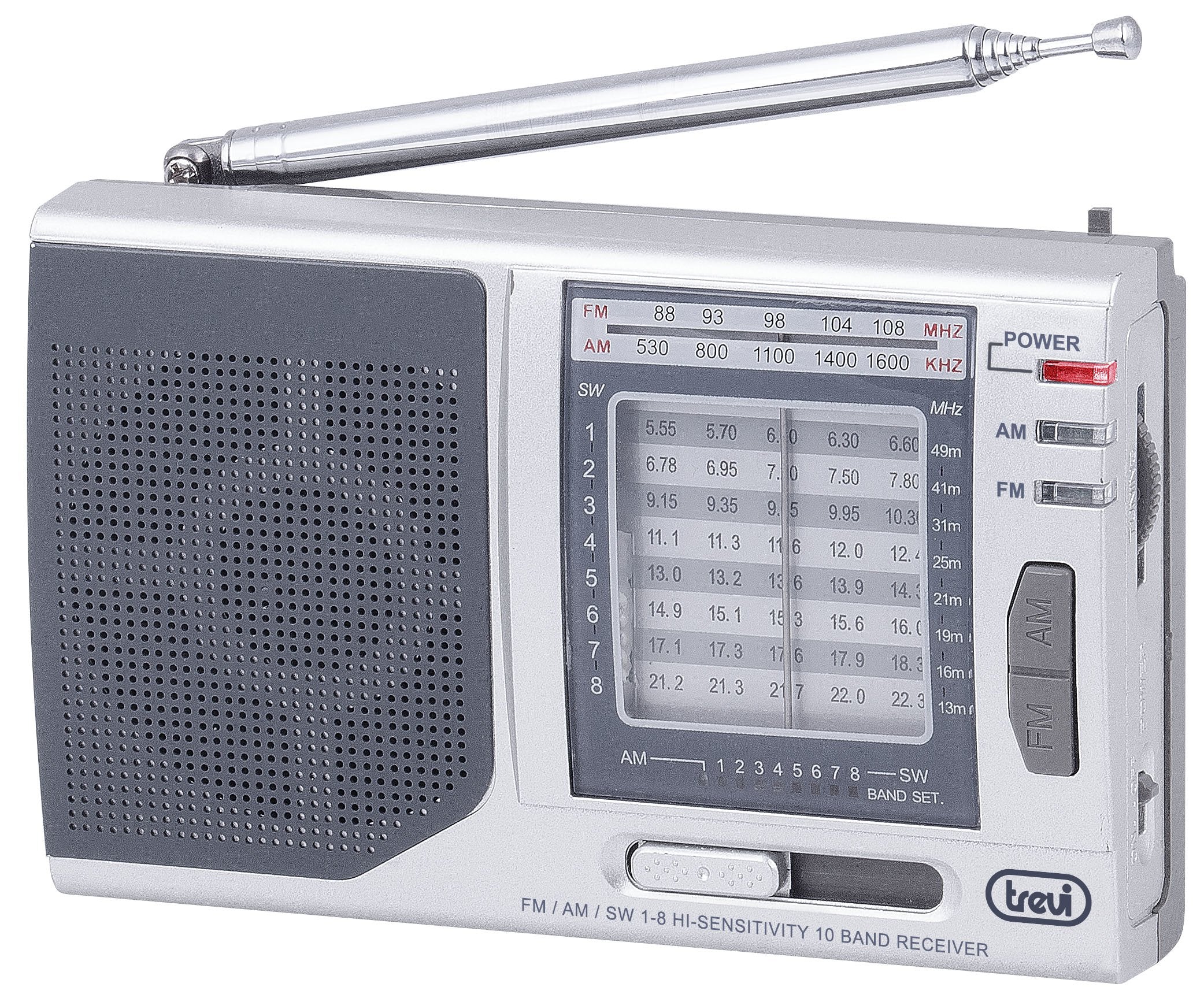 EAN 8011000021263 - Trevi MB 728 Portátil Analógica Plata imagen 2