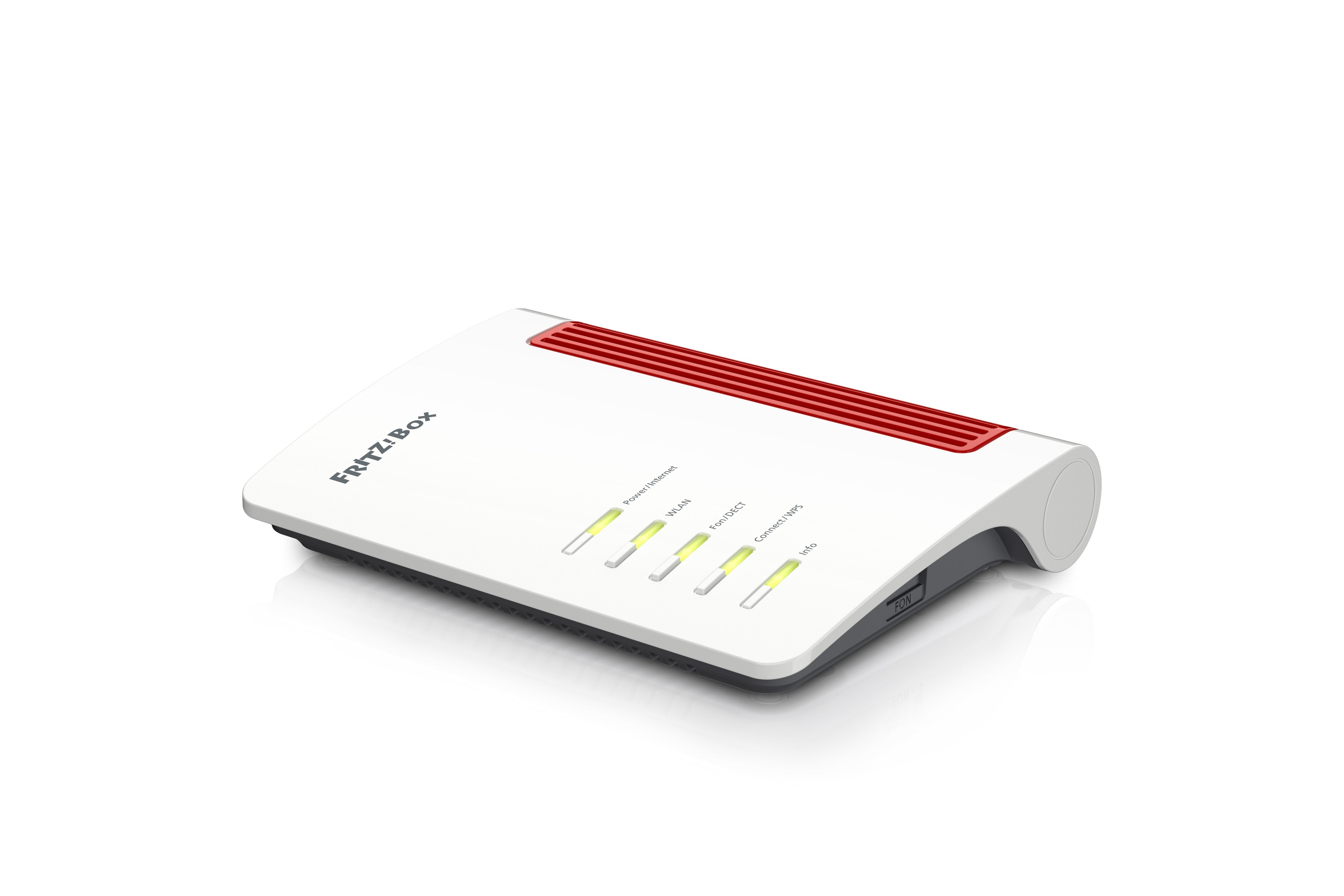EAN 4023125030673 - Box 4050 router inalámbrico Gigabit Ethernet Doble banda (2,4 GHz / 5 GHz) Blanco, Rojo imagen 1