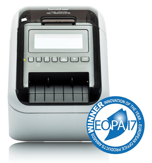 EAN 4977766826969 - Brother QL-820NWBC impresora de etiquetas Térmica directa Color 300 x 300 DPI 176 mm/s Inalámbrico y alám imagen 1