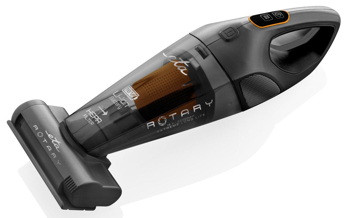 Eta Eta242590000 Aspiradora De Mano Rotativa, Autonomía 30 Min, Gris Blanco