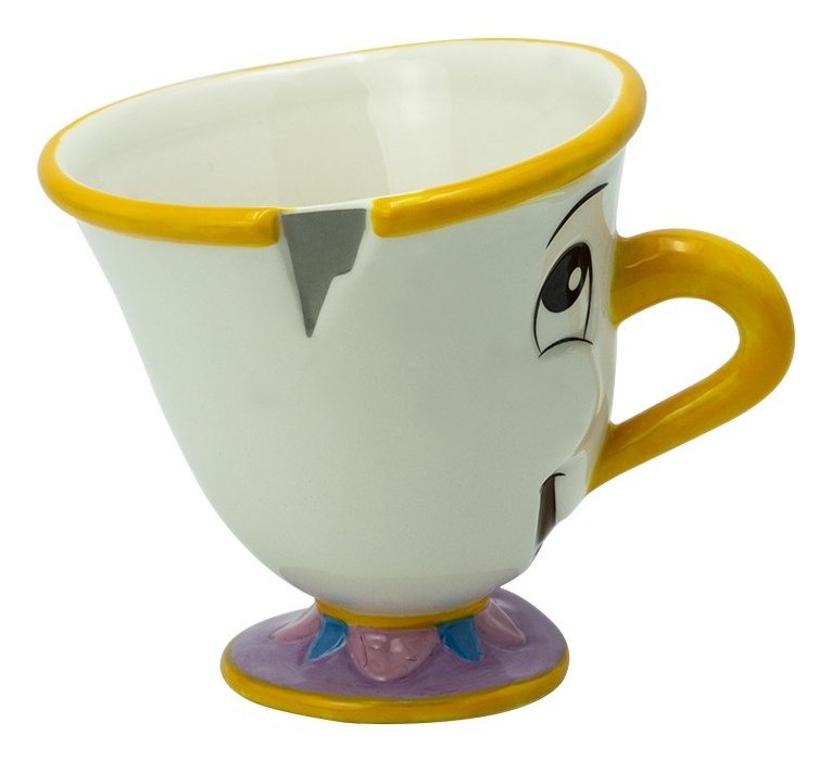 Taza 3d Abystyle Disney La Bella Y La Bestia Chip