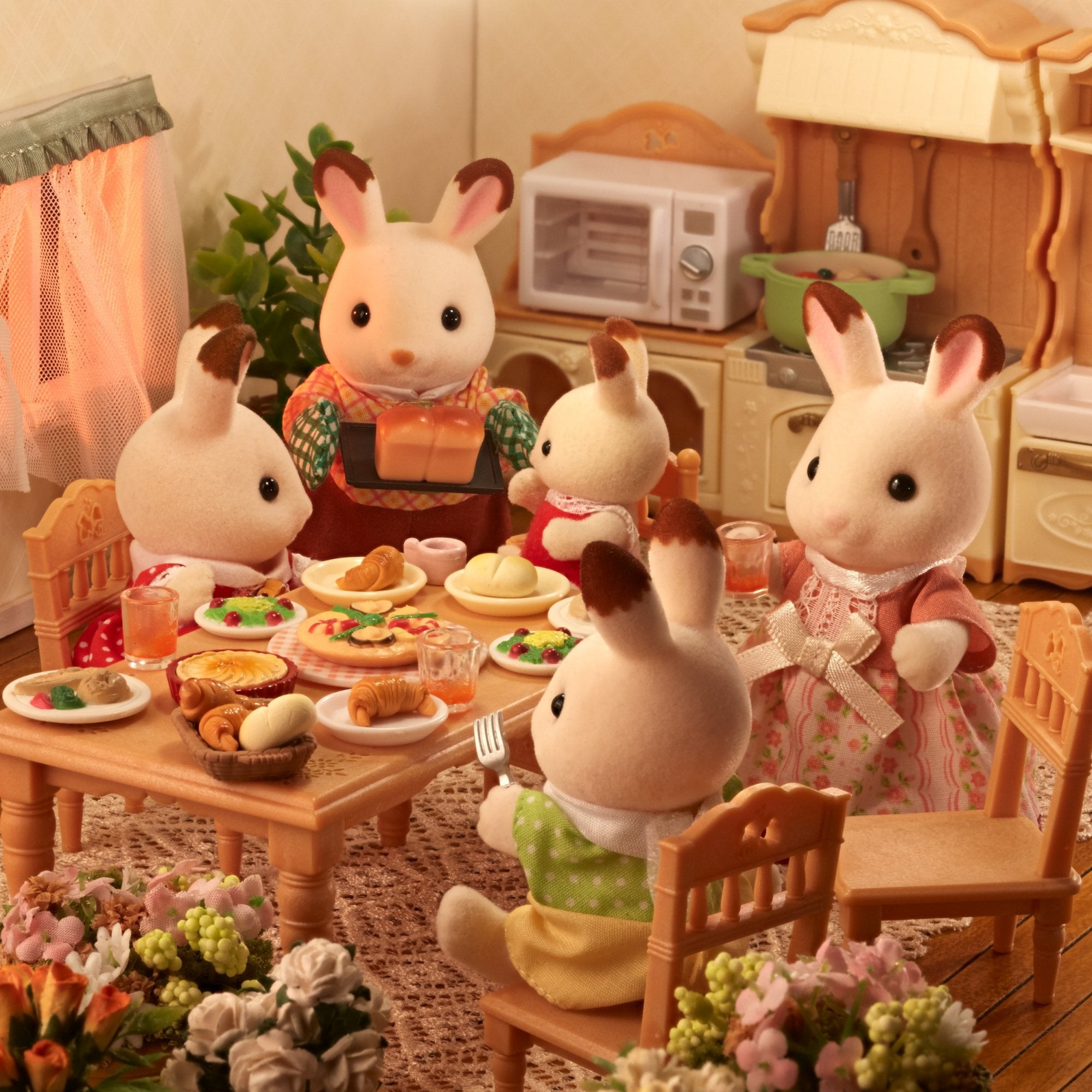 Epoch Sylvanian Families - Schokoladenhasen Familie 5655