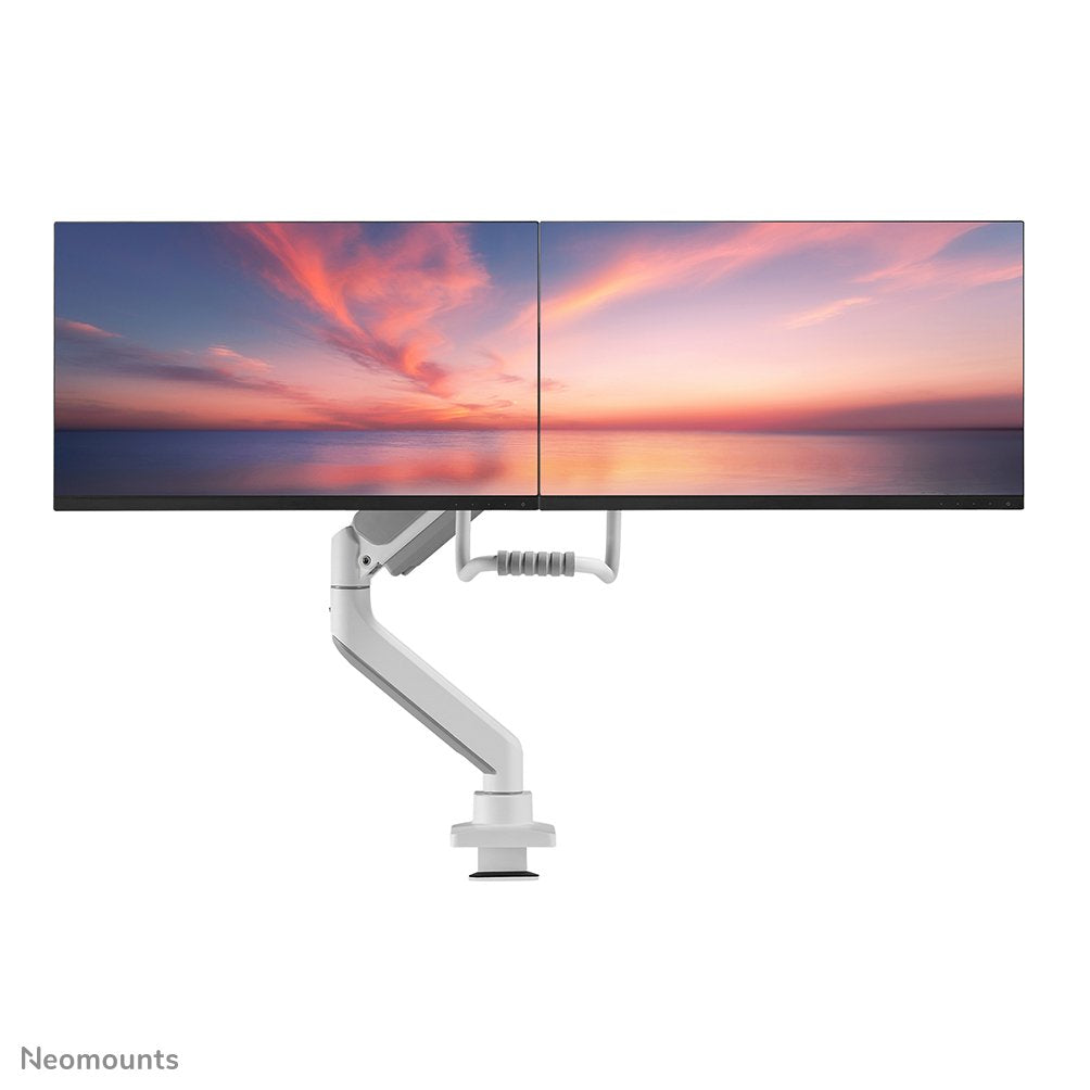 Neomounts By Newstar Soporte De Escritorio 2 Monitores 17-32'' 7kg 2x 8kg Blanco