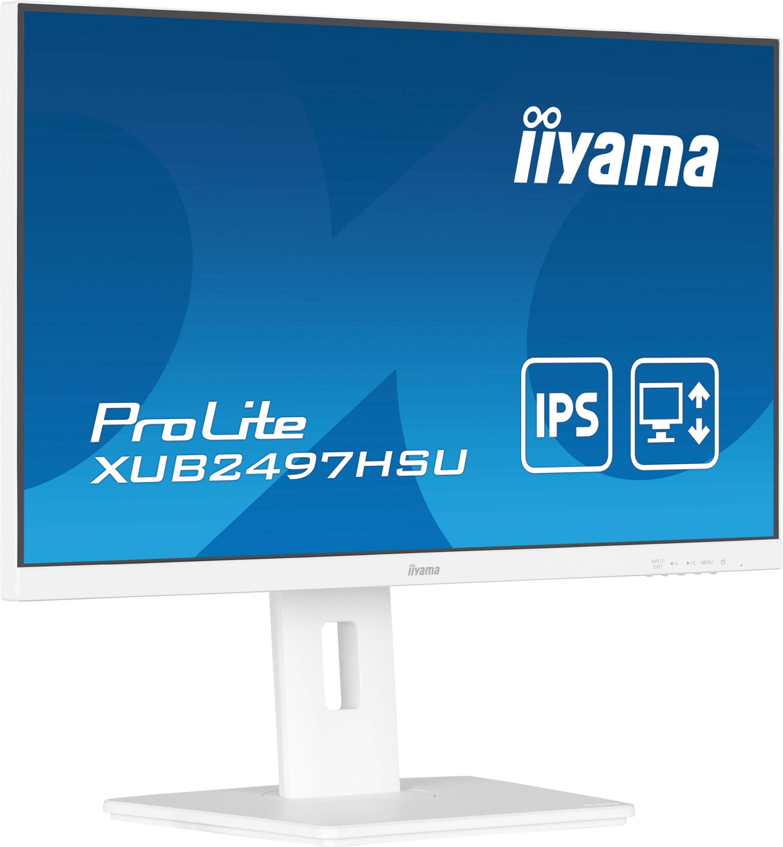 EAN 4948570125074 - iiyama ProLite XUB2497HSU-W2 pantalla para PC 60,5 cm (23.8") 1920 x 1080 Pixeles Full HD LED Blanco imagen 5