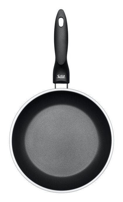 Silit Domus Bratpfannen-Set, 24 & 28 Cm (Acero Inoxidable Negro) 2119306221