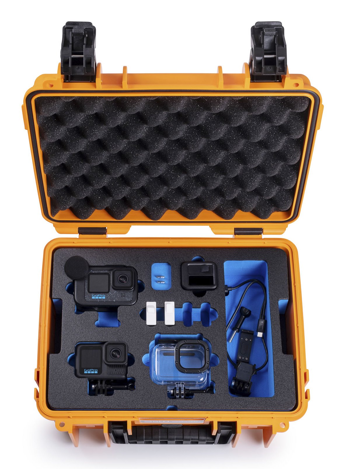 EAN 4031541765314 - B&W Cases PP.117.GoPro13 Estuche duro Naranja Espuma, Polipropileno (PP) imagen 5
