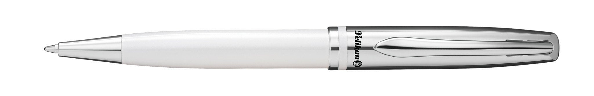 Pelikan Jazz Classic Boligrafo Retractil - Trazo De 1mm - Mecanismo De Giro - Capuchon Y Clip Cromados - Recambio 337m