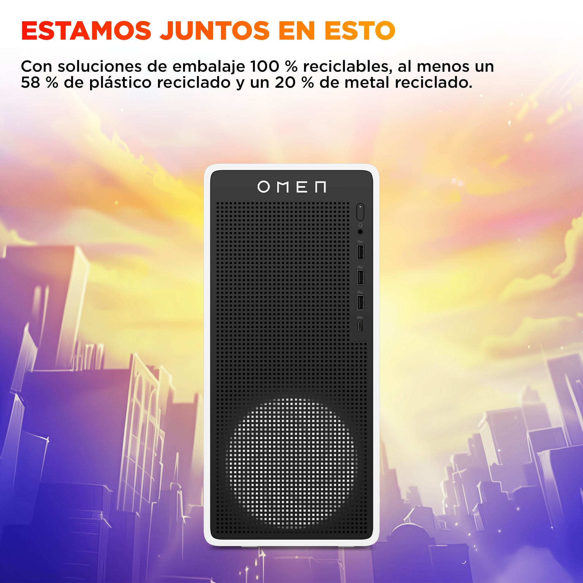 EAN 0199764264404 - HP OMEN 16L Gaming Desktop PC TG03-0088ns PC Intel Core Ultra 5 225F 16 GB DDR5-SDRAM NVIDIA GeForce RTX imagen 9