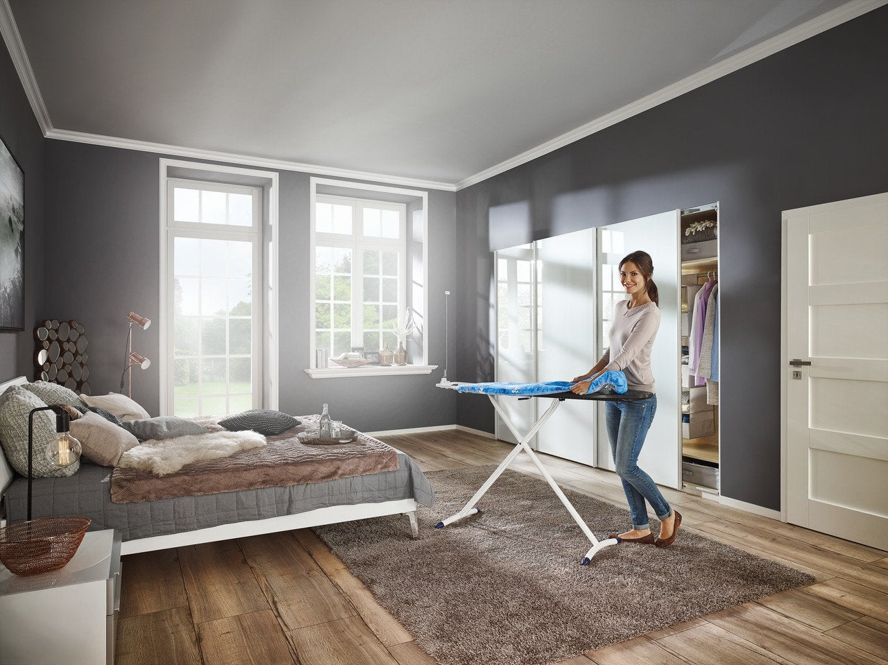 EAN 4006501716064 - Leifheit 71606 funda de tabla de planchar Funda acolchada para tabla de planchar Algodón, Poliéster, Poli imagen 3