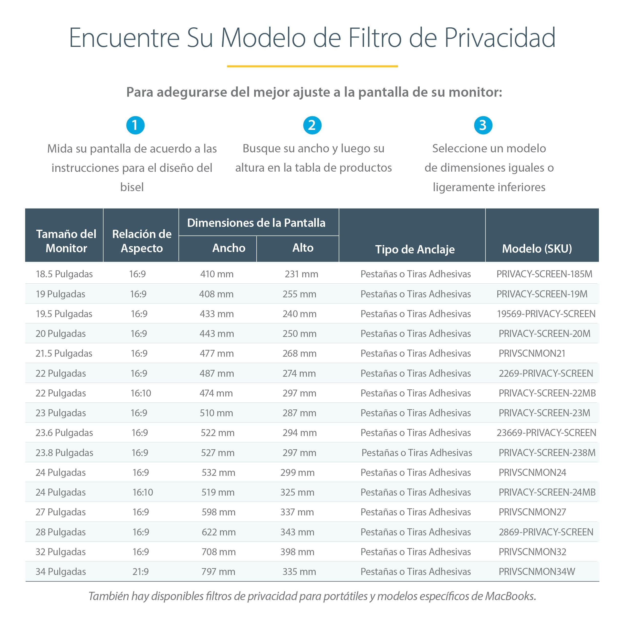 Startech Filtro De Privacidad 20 Pulgadas