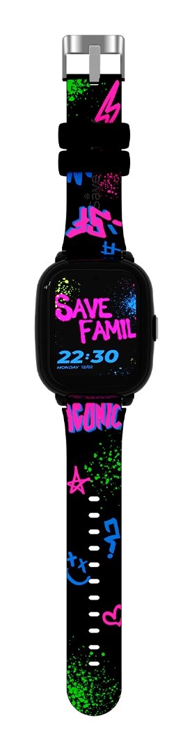 Savefamily Reloj Inteligente Infantil Iconic Plus 2 Con Gps Y Llamada - Ip67 - Bateria 850mah - Ia - Street